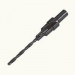 wolfcraft Broca de perforación previa con avellanador, Ø 5-6 mm I 2511000 I Perforación previa y avellanado en un paso
