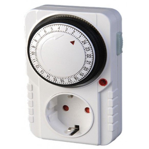 Programador 24 Horas Analogico 48prog Pot.220-240v Max.3680w