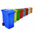 Contenedor Plastico Con Ruedas 360 Litros Verde 04011 2