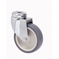 Rueda Gir 060mm Tw0242 Ag/pas 050kg Goma Gr Alex