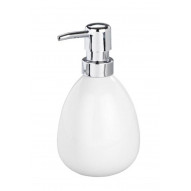 Dosificador Jabon Baño Ceramica Blanco Polaris