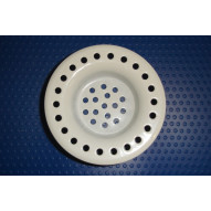 Rejilla Fregadero/baño Desague 65x40mm Inox Blanca S&m