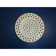 Rejilla Fregadero/baño Desague 80x50mm Inox Blanca S&m