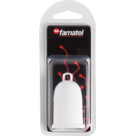 Portalamparas Elec 60x147x50 Provis. E27 Baquel Bl Famat