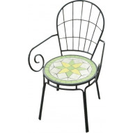 Silla Jard 52x55x89cm Natuur Hie/mos Ne Acuario Nt104573