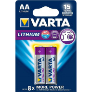 Pila Alcalina Lr06 Aa 1,5v Profesional Lithium Varta