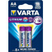 Pila Alcalina Lr06 Aa 1,5v Profesional Lithium Varta