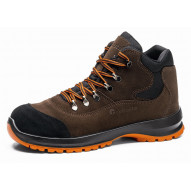 Bota T41 S3 Pu-dd Pu/pl No Met Ricino Piel Marr Robusta