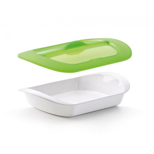 Cocina Vapor 1-2 Personas C/tapa Base Ceramica Silic Ver Lek