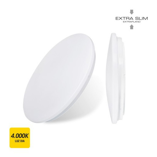 Plafon Circ 12w 840lm 4000k 26,5x5,7cm Pl Bl Sup. Led Edm