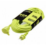 Prolongador 3x1,5mm 10mt  3680v 230v Jardin Ver Masterplug