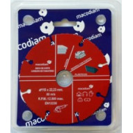 Disco Corte Multimat Ø115x22,23mm Carburo Macodiam 1 Ud