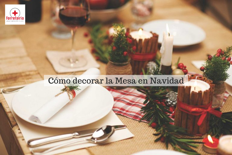 decorar la mesa en navidad