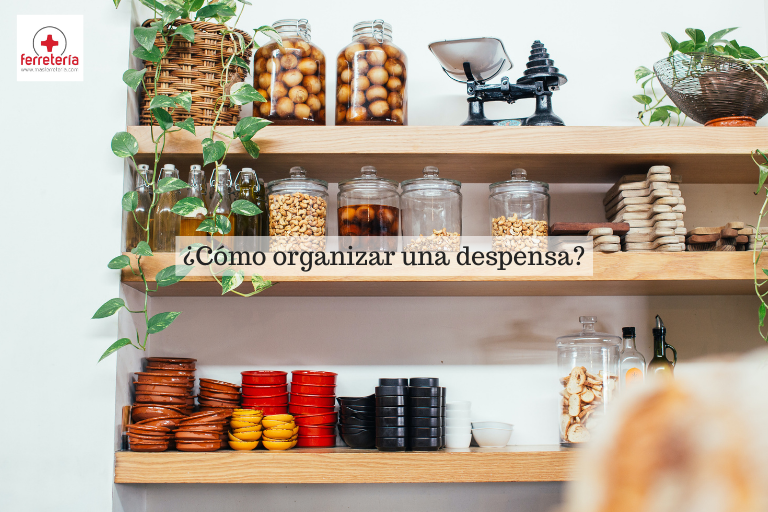 Cómo organizar despensa? ¡Aprovecha espacios!