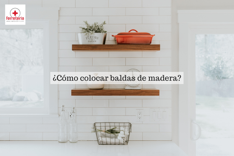 baldas de madera