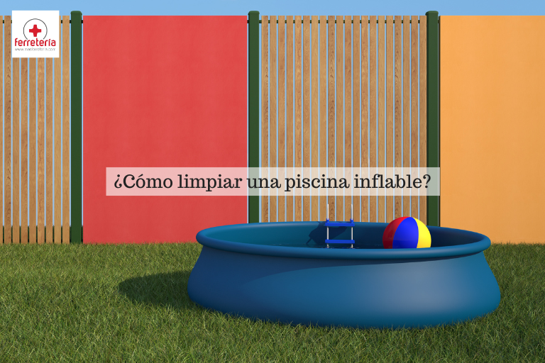 Cómo limpiar una piscina inflable