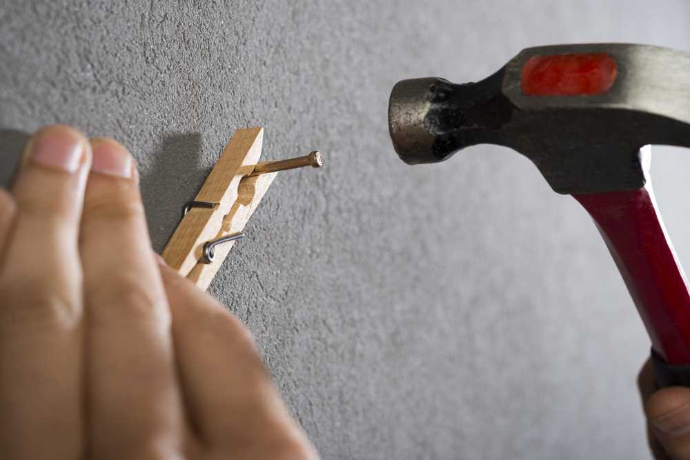 Cómo poner un clavo en la pared sin dañarla? - Materiales para