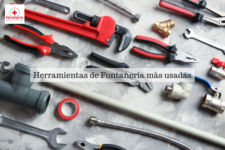 Las 15 herramientas de fontanería más usadas