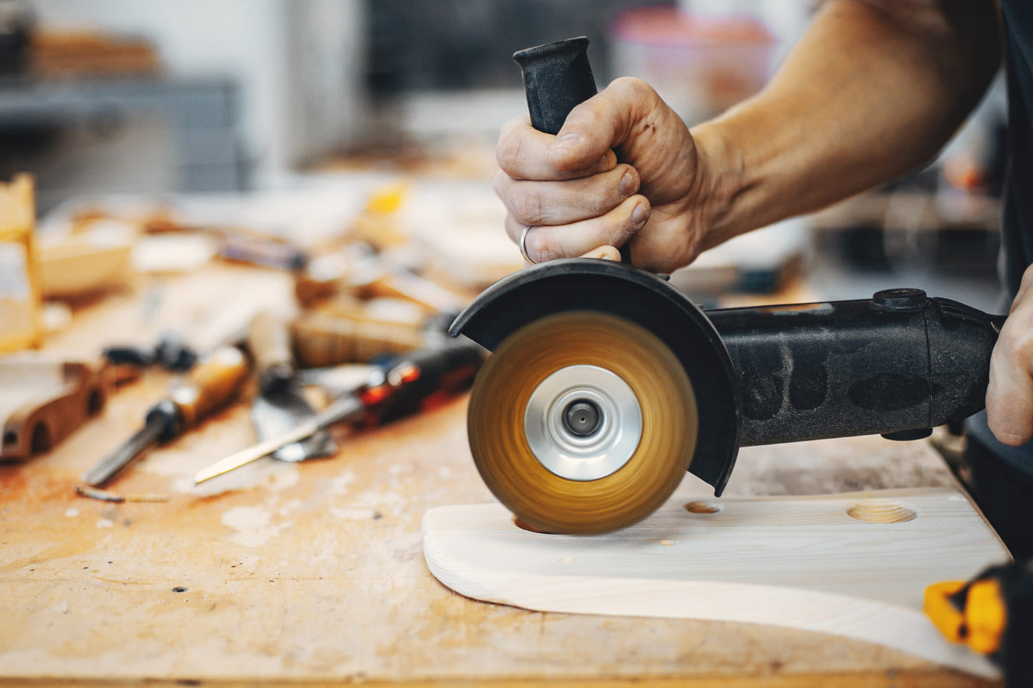 Amoladora para madera
