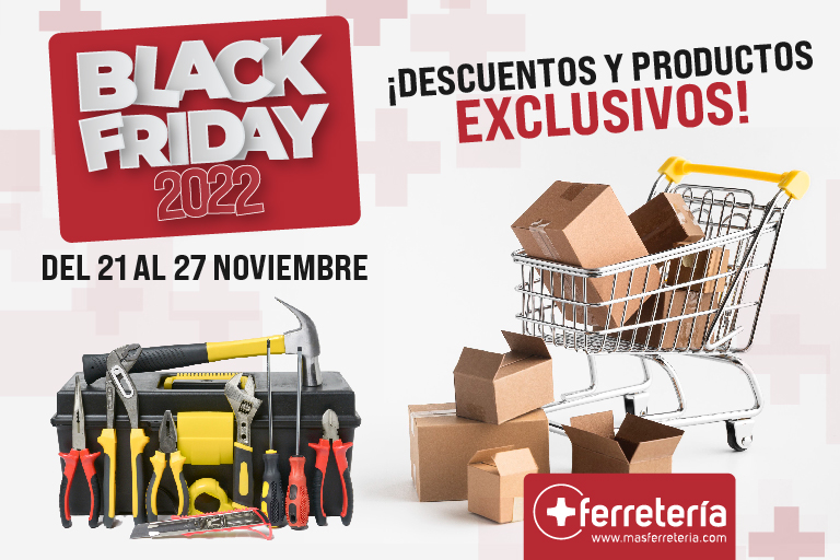 Descuentos y Ofertas exclusivas Black Friday Masferretería.com