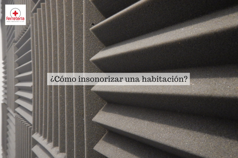 Cómo insonorizar una habitación?