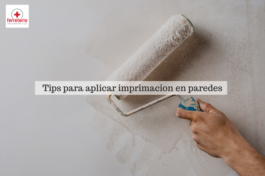 Tips para aplicar imprimación paredes