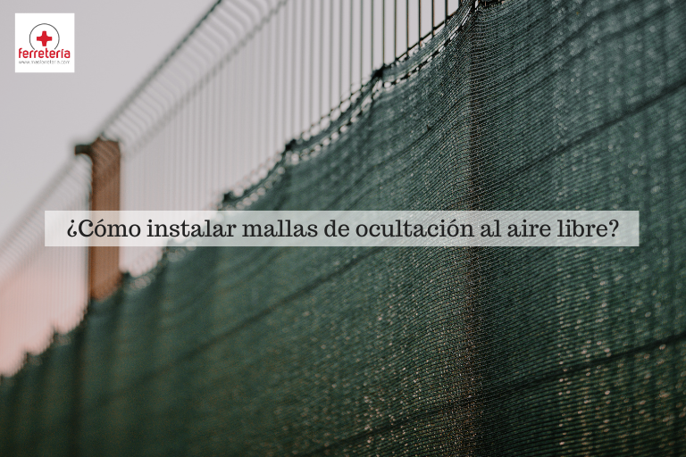 mallas de ocultacion