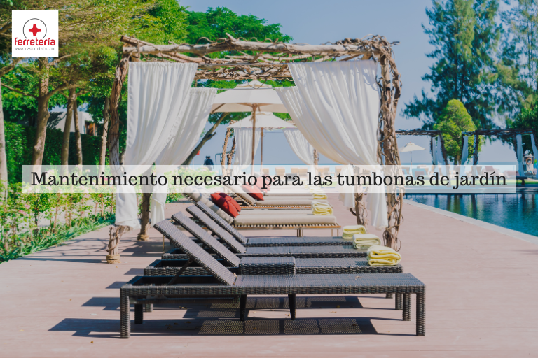 tumbonas de jardín