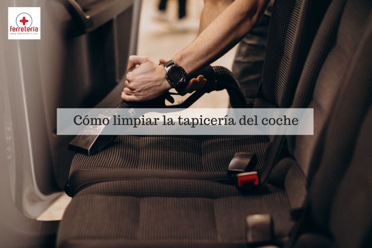 como limpiar la tapiceria del coche