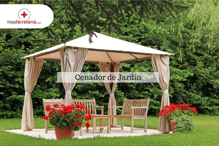 Cenador jardín