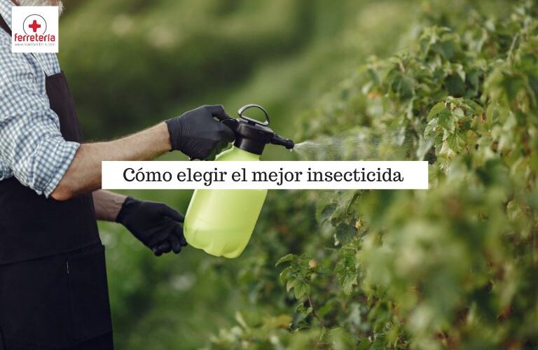 Insecticida para plantas en uso
