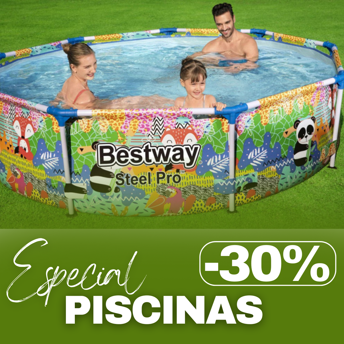 30% Descuento Piscina animales MasFerretería