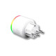 Enchufe Wifi Intel. Energeeks Pl Bl Con Luz Multicolor Eg-ew