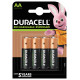 Pila Recargable Lr06 Aa 2500mah Ultra Duracell 4 Pz