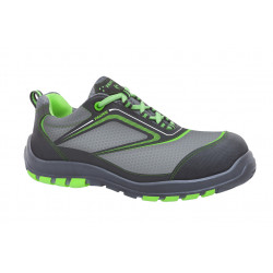 Zapato Seg 44 S3 Pu-tpu Pun.plas Nairobi Tejido Tec Gr/ver P