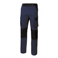 Pantalon Trabajo T42 Con Refuerzo  65% Poli 35% Alg Aznv/ne