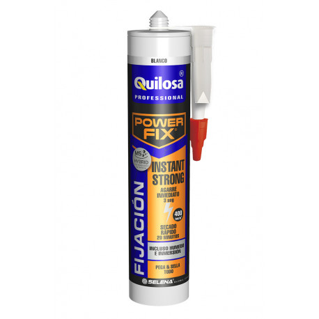 Adhesivo Sellador Polim 290 Ml Bl Ms Power Fix Quilosa