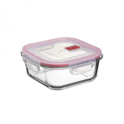 Hermetico Alimen. Cuadrado 0,8 L Cook & Eat Borosilicato Tat