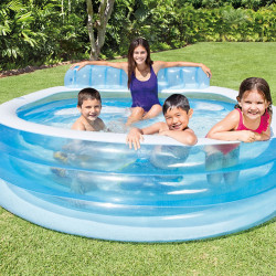 Piscina Hinch Rda. 229x218x79cm Fam Intex 0