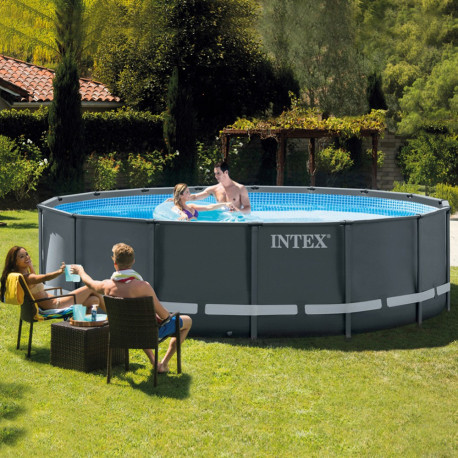 Piscina Pvc Circ 488x122cm Aren 19156lt Ultraframe Intex 0