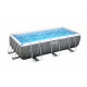 Piscina Pvc Rect 404x201x100cm Cart 6478lt Power Steel Ratan