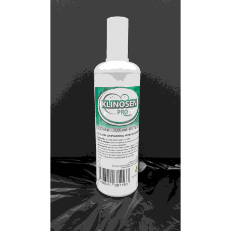 Limpiador Desinfectante 250ml HidroalcohÓlica Klinosen Pro L