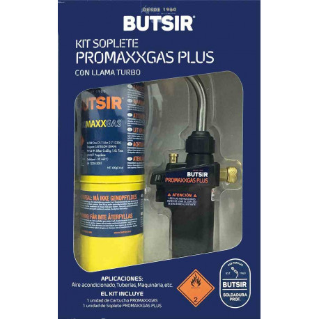 Soplete A Gas Cartucho Piezo Candileja +cartucho 400 Gr Buts