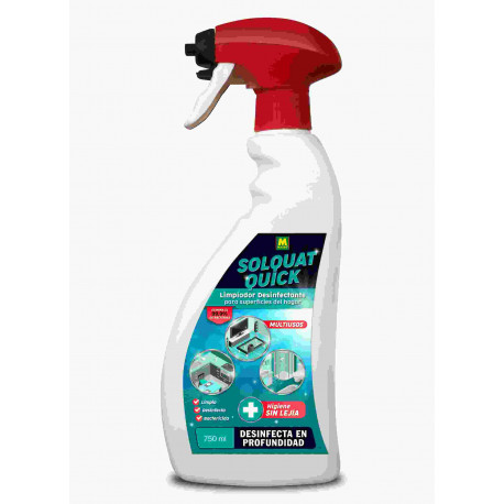 Limpiador Desinfectante Bactericida Solquat Quick Viricida S