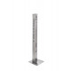 Peana Dispensadora 1000x70x70mm Pie Gel Pedal Ac