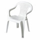 Sillon Jard Fijo Garden Life Res Bl Apil R/bajo 8103