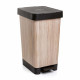 Cubo Recic. 25 Lt C/pedal Pp Madera Tatay 1 Ud