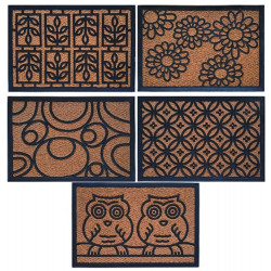 Felpudo Dec. 40x60cm Rect Coco Ne Dintex