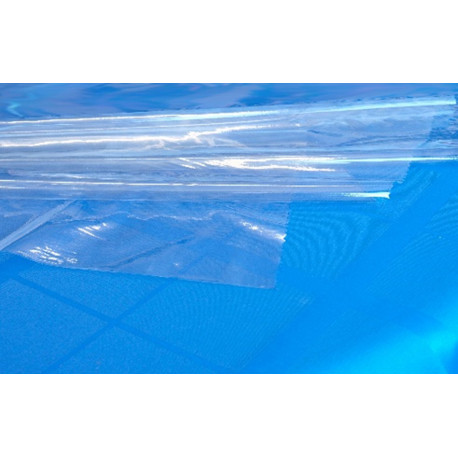 Hule Mesa 1,40x50m Pvc Tra Cristal Transparente 0,10 Dintex