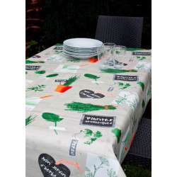 Hule Mesa 1,40x20m Pvc Multic Albahaca Dintex